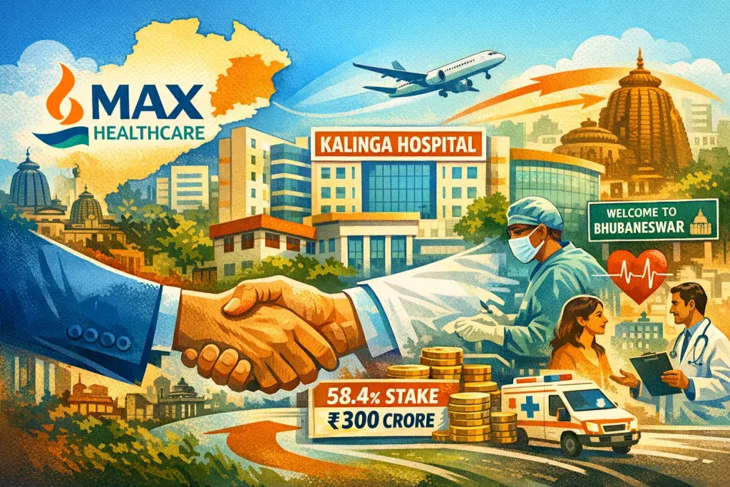 Max Healthcare Acquires Controlling Stake in Kalinga Hospital, Enters Odisha